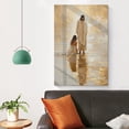 thumbnail image 4 of Woman Healed Wall Art, Edge of Jesus' Clothes, Bible Story Art, Jesus Canvas Painting Poster Picture Print Wall Art Poster Painting Canvas Posters Artworks Gift Room Aesthetic 12x18inch(30x45cm), 4 of 6