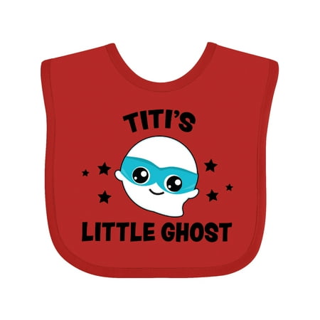 

Inktastic Cute Titi s Little Ghost with Stars Gift Baby Boy or Baby Girl Bib