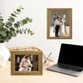 thumbnail image 6 of 5x7 Picture Frame - Gold Vintage Frames for Tabletop or Wall Hanging, 6 of 7