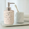 thumbnail image 4 of Liquid Soap Pump Dispenser for Shower Ceramics Refillable Shampoo Lotions Bottle for Bathroom - Style 2, 4 of 5