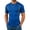 Blue, variant on Mens T Shirts Athletic Short Sleeve Workout Tops Crewneck Muscle Tee Quick Dry Activewear Gym Training Apparel Bodybuilding Clothes Base Layer Running Gear Sports Garment