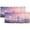 Pattern-2, variant on Ocean Valance Curtain for Kitchen Tropical Beach Wooden Bridge Sea Scenic Summer Seaside Coastal Window Valance for Living Room Bedroom, Kitchen Valance Rod Pocket Window Curtain 54 by 18 in, 2 Panel