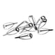 thumbnail image 2 of 10pcs Sunnimix Guías de caña de pescar Ceramica Pescar Linea Reparacion 2.2mm, 2 of 8