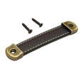 thumbnail image 4 of veasfak Drawer Pull Handle Replacement Travel Accessories PU Luggage Handle for Kitchen, Black, 4 of 7