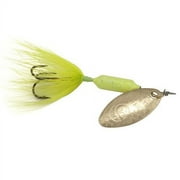 Yakima Bait Worden's Original Rooster Tail Fishing Lure, Glitter Chartreuse, 1/16 oz., Size 12, 206 GCHR