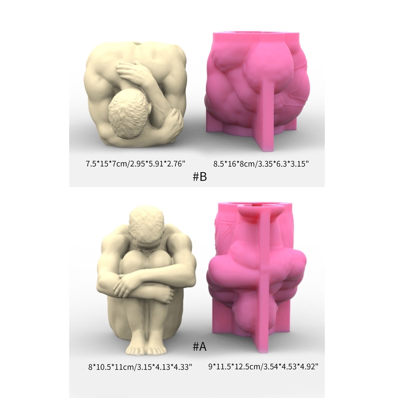 Flower Pot Silicone Mold Concrete Cement Flowerpot Mold Plaster Mold Cup Epoxy Resin Mold Home Decor