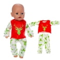 thumbnail image 3 of Limited Time Deal karymi Doll Christmas Costume Christmas Decorations Doll Costume Doll DIY Clothing Xmas Doll Clothes Christmas Doll Outfit Clearance Toys Hottest Deals Tailgating, 3 of 6