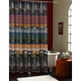 thumbnail image 3 of Big Sky Lodge and Lakehouse Shower Curtain, 72" x 72", 3 of 6