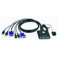 thumbnail image 1 of 2-port Usb Kvm With 2 Bonded Cables, 1 of 1