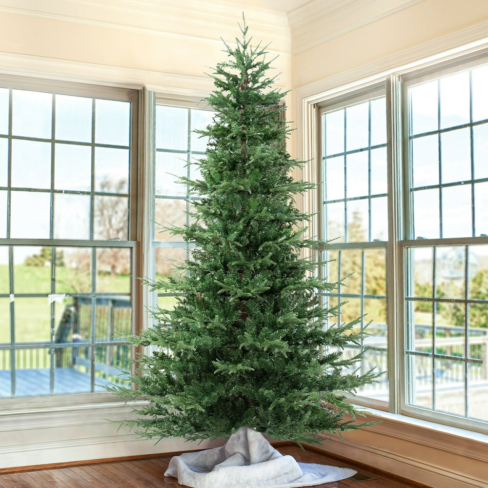 OasisCraft 7.5ft Aspen Fir Artificial Christmas Tree Unlit (Unlit, 7