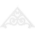 thumbnail image 2 of Ekena Millwork 36"W x 21"H x 1"P (14/12) Pitch Hurley Architectural Grade PVC Gable Pediment, 2 of 5