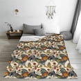 thumbnail image 5 of Fuzoiu Multi-Colored Roosters Print Ultra-Soft Micro Fleece Blanket,All Seasons Flannel Throw, Lightweight Blanket for Bed, Sofa, Couch, Movie Night, Camping, and Travel-40"x30", 5 of 7