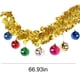 thumbnail image 3 of Christmas Decoration Rattan Flower Ribbon Mood Scene Arrangement Hanging Party Colorful Strip Top Creat Pendant, 3 of 7