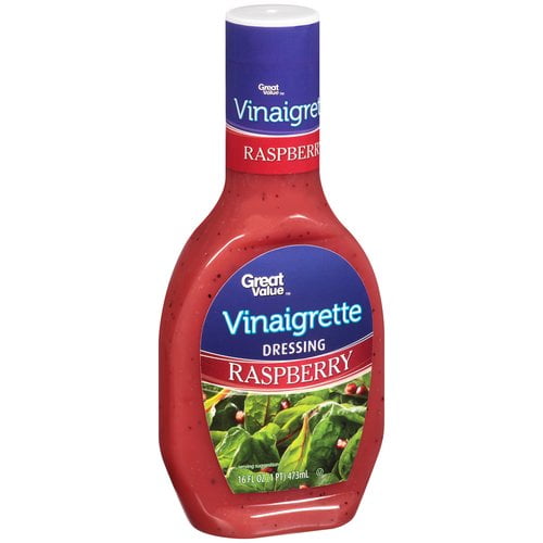 Great Value Raspberry Vinaigrette Dressing, 16 fl oz