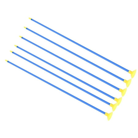 Ccdes Sucker Arrow, Game Arrow,6pcs Creative Children Sucker Arrows for Archery Bow Youth Outdoor Sports Shooting Game Toy