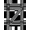 Black, Pattern 18, variant on ODIKA 4' x 6' Machine Washable Non-Slip Area Rug, geometric striped High Traffic Rug, Black, 1249555