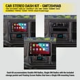 thumbnail image 6 of Scosche GMT2049AB Double DIN or Single DIN w/ Pocket Install Dash Kit Compatible w/ Select 1994-12 GM, 6 of 12
