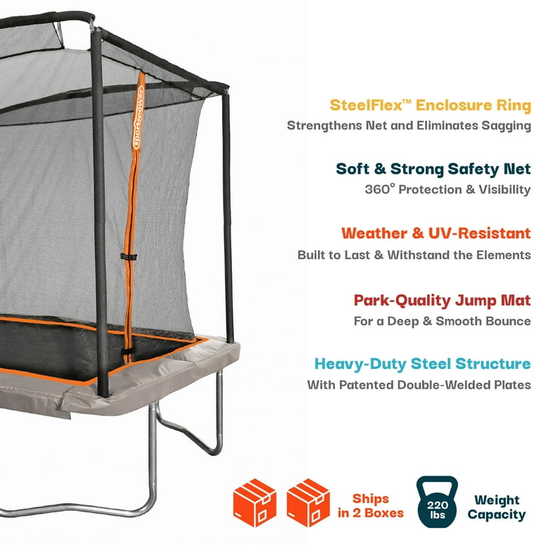bounce / パネル７枚セット Sportspower BouncePro 8x10ft Trampoline Meets ASTM Safety