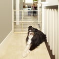 thumbnail image 5 of North States Brown 32 in. H X 29.5-50 in. W Wood Wire Mesh Gate, 5 of 6