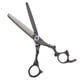 thumbnail image 1 of Tijeras de Peluquería Yuyangstore Tijeras de adelgazamiento de cabello acero Inoxidable negro, 1 of 8