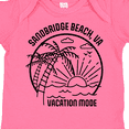 thumbnail image 4 of Inktastic Summer Vacation Mode Sandbridge Beach Virginia Boys or Girls Baby Bodysuit, 4 of 5