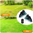 thumbnail image 3 of Moclever 1Pair Lawn Aerator Shoes Heavy Duty Aerator Shoes with Adjustable Straps for Lawn Garden, Green, 3 of 11