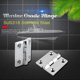 thumbnail image 2 of Mirror Polished Door Hinges Stainless Steel Doors Hinge for Marine Boat SUS316 50mm x 50mm 2pcs, 2 of 5