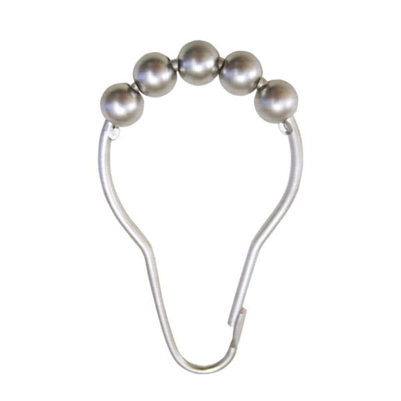 Moen Brushed Nickel Shower Curtain Rings