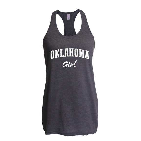 Normal is Boring - Women's Racerback Tank Top, up to Women Size 2XL - Oklahoma Girl