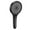 Black, variant on RFUGUG High Pressure Shower Heads with HandHeld, Adjustable 3 Spray Modes Function Control Button, Strong Panel Water Output Shower Nozzle