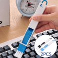 thumbnail image 3 of 2-in-1 Mini Groove Cleaning Brush with Dustpan, Compact & Multi-Purpose, 2pcs Set, 3 of 5