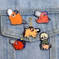 thumbnail image 4 of Motosierra Hombre Esmalte Pines Anime Denji Pochita Makima Broche Solapa Insignias De Dibujos Animados Insignia Mochila Joyería Regalo Para Niños Amigos Fans, 4 of 4