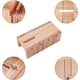 thumbnail image 4 of Elite - Kit de cortador de jabón ajustable de 3 piezas, caja cortadora de jabón de madera multifuncional con cortador recto de acero inoxidable y cortador ondulado para velas de jabón, 4 of 5
