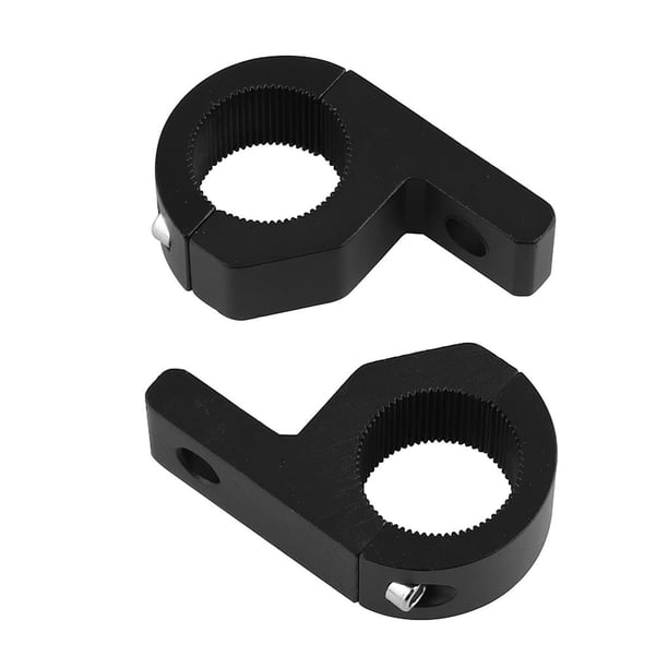 Soportes De Barra De Luz De Aluminio De 2 Piezas Soporte De Montaje De Tubo De Luz De Protección Soporte De Lámpara De Barra De Toro Resistente Al Desgaste Universal Para Vehículo Todoterreno Coche seitruly VI003266-00