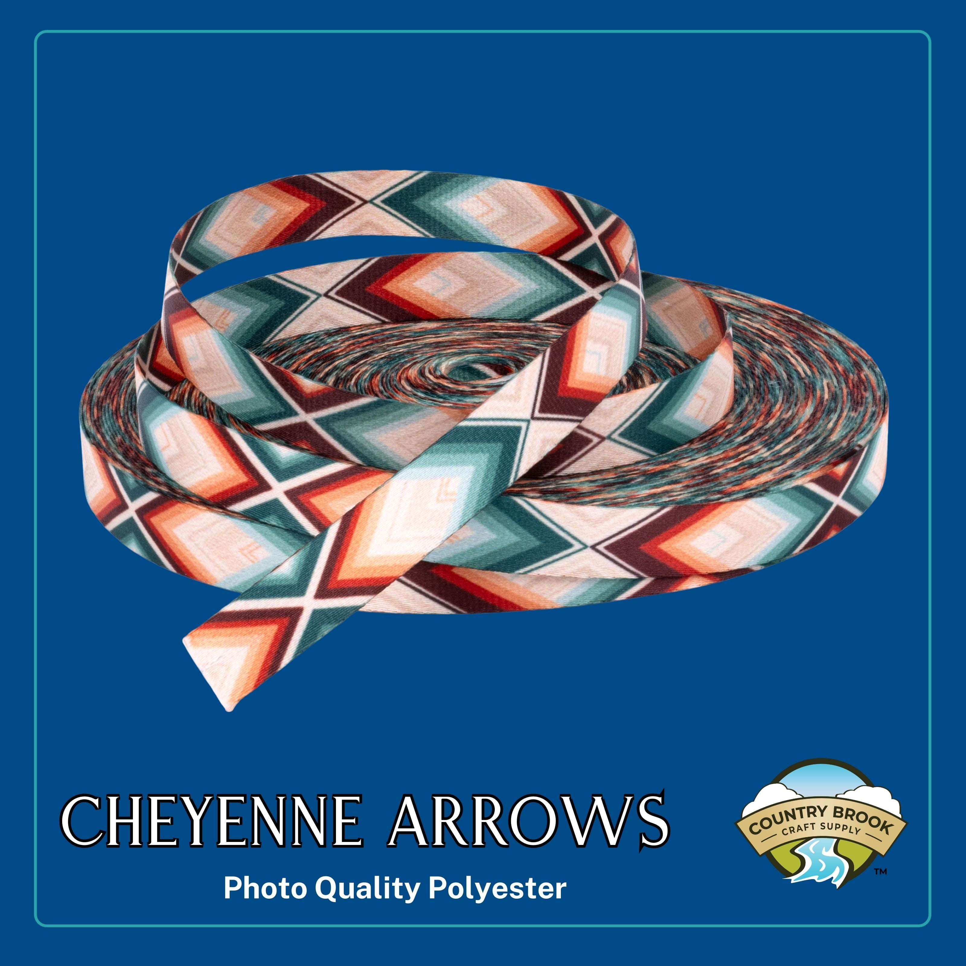 Country Brook Design® Sedona Arrows Lite Tape (1/2 Inch, 50 Yards)