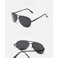 thumbnail image 3 of Polarized Sunglasses Metal Frame Anti Glare UV Protection for Men and Women Driving Lightweight for Daily Outdoor Wear, 3 of 5