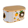 thumbnail image 2 of Cama de gato para gatos interiores de la casa de rascadores de gato, fieltro, transpirable con colgante de pelota y almohadilla de rasguño, escondite, 2 of 8