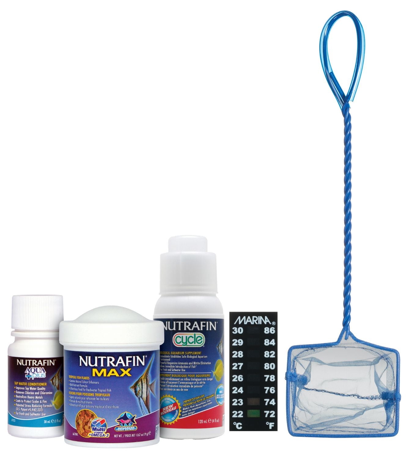 Marina 20G (20 Gal.) LED Fish Tank Aquarium Starter Kit