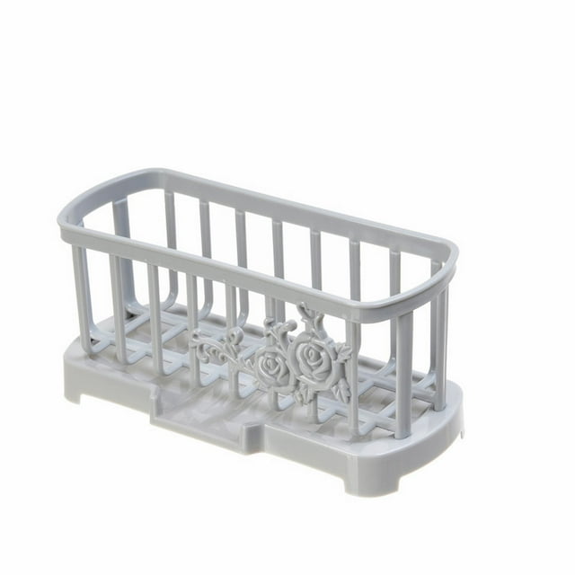 Less Than 5 Drain Rack Household Rag Rack Kitchen Supplies Table Top Cleaning Rack Sink Storage Rack Household Large Sponge Storage Rack