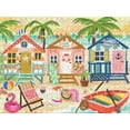 thumbnail image 5 of Ceaco 500 Piece Beach Bungalows (Olivia Gibbs) Interlocking Jigsaw Puzzle, 5 of 6