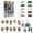 DD, variant on TS 24-Day Christmas Advent Calendar, TS Christmas Advent Calendar Christmas Advent Countdown Decoration 24 Piece Gift Clearance Sale