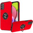 thumbnail image 1 of [PST] Samsung Galaxy A03S Ring Case, Hybrid Magnetic Kickstand Case Cover with Invisible Ring Stand, 1 of 5