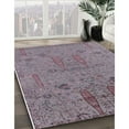 thumbnail image 2 of Ahgly Company Indoor Rectangle Mid-Century Modern Mauve Taupe Purple Oriental Area Rugs, 5' x 8', 2 of 6
