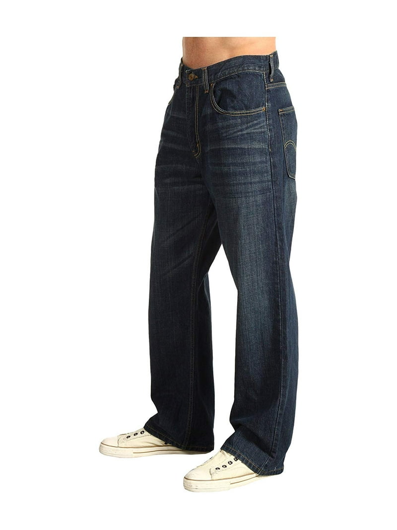 Levi's 569 Men's Relaxed Straight Fit Jeans, Dark Chipped Color