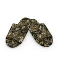thumbnail image 2 of Xoenoiee Hunting Camo Forest Print Women Men Open Toe House Slippers, Breathable Memory Foam Cushioning, Slip-On Summer Indoor Slippers, Non-Slip Sole, Easy Care, 7.5-8.5 Women/6.5-7.5 Men, 2 of 7