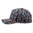 thumbnail image 3 of Psychedelic Weed Dad Hat, Washed Unstructured Baseball Cap with Lightweight Breathable Fabric, Tie Dye Weed and Weed Aesthetic Design Adjustable Cap for Hiking and Camping, 3 of 5