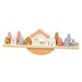 thumbnail image 2 of Balancín de Madera para Niños, Juguete de Balancín de Madera, Equilibrio de Madera, Juguete para Liberar El Estrés, Práctica de Coordinación de Manos, Juguete de Equilibrio de Bloques, 2 of 7