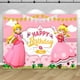 thumbnail image 5 of Fondo de fiesta de princesa Peach con decoración de Super Mario rosa, fondo para cumpleaños de niña, accesorios para estudio fotográfico de baby shower, 5 of 5