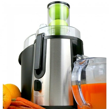 Ovente Wide Mouth Juicer High Speed Juice Extractor for Fruits and Vegetables, 700 Watts, Centrifugal Juicer