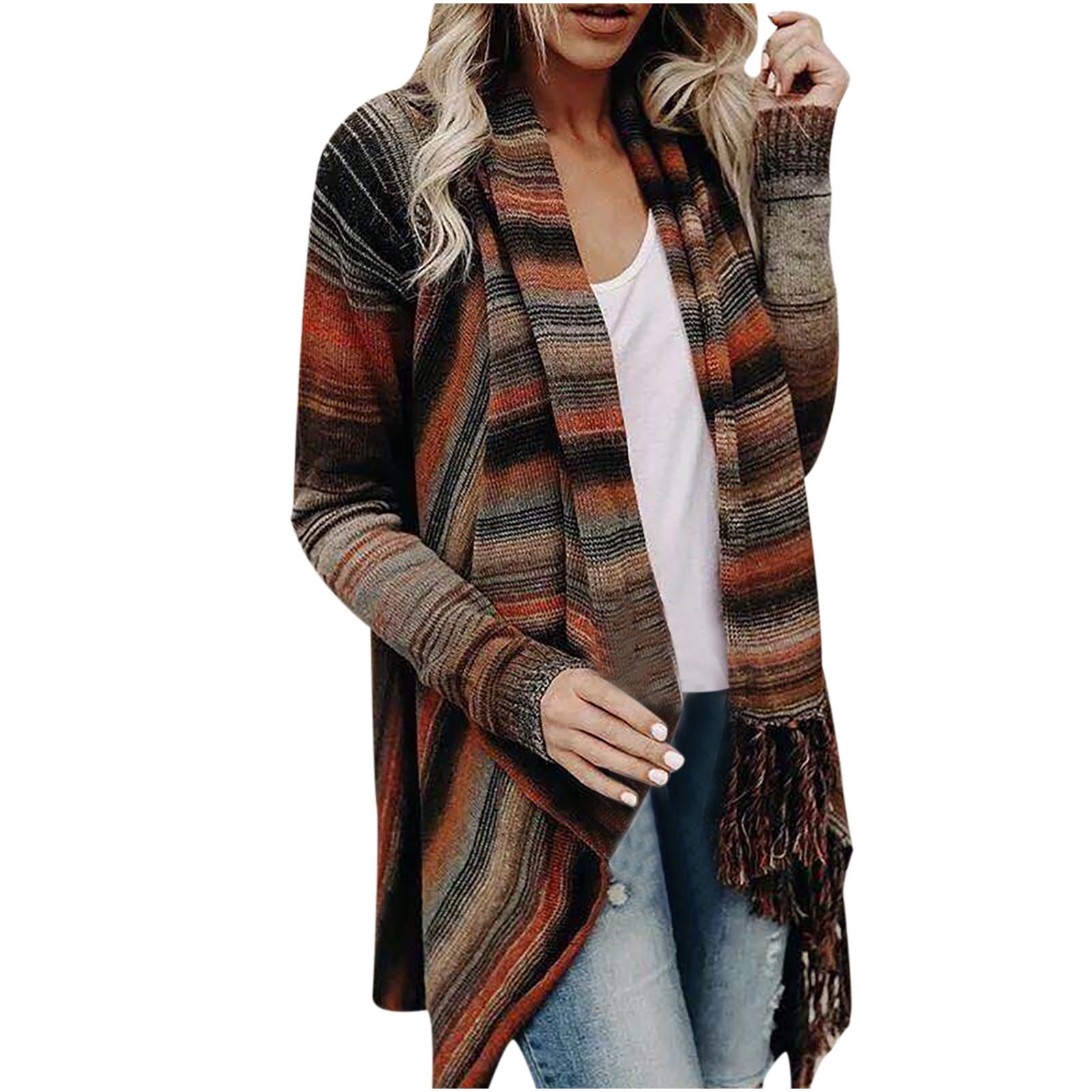 A Button Check Irregular Medium Style Cardigan A Button Check Irregular Medium Style Cardigan